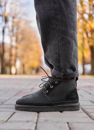 Мужские ugg neumel black (новые)