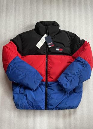 Мужская куртка-пуховик tommy hilfiger (tommy puffer)c америки s,m,l,xl5 фото