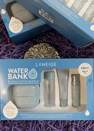 Гиалуроновый увлажняющий набор для лица laneige water bank blue