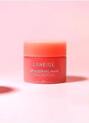 Маска для губ laneige lip sleeping mask grapefruit 8г до 2026г1 фото