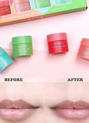 Маска для губ laneige lip sleeping mask grapefruit 8г до 2026г3 фото