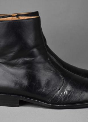 Magnanni leather zip черевики чоловічі шкіряні брендові. оригінал. 40.5-41.5 р./27 см.