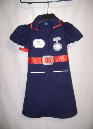Карнавальный костюм, платье-медсестры.