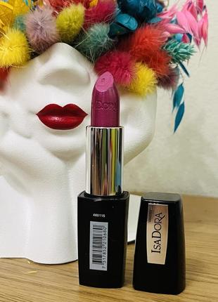 Оригінал зволожуюча помада isadora perfect moisture lipstick оригинал увлажняющая помада 68 crystal rosemauve