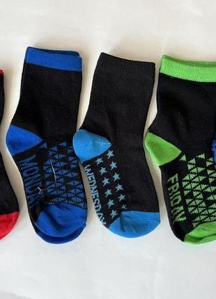 Носки шкарпетки набір 5 пар eur 23-26 на 2-3 роки