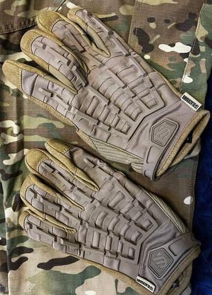 Тактические перчатки blackhawk fury prime gloves coyote brown1 фото