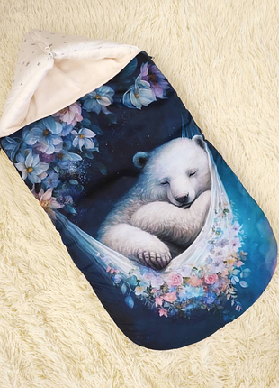 Конверт на выписку, спальник в коляску , чехол на ножки в санки теплый, много цветов