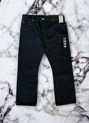 517 44 32 levis мужские джинсы w44 l32 черные клеш левайс xxl 3xl1 фото