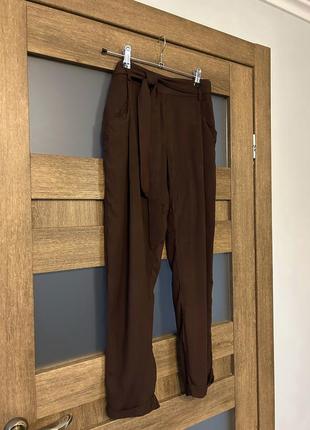 Штани брюки з натуральної тканини від іспанського бренду natura1 фото