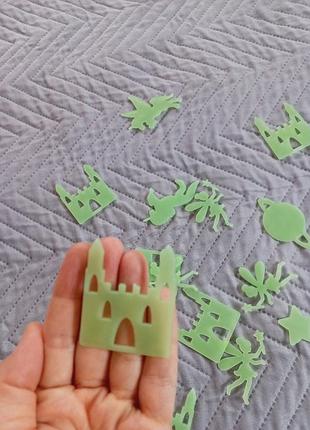 Фосфорні наліпки, світяться у темряві