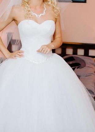 Пышное свадебное платье1 фото