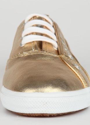 Новые кеды кроссовки puma crete metallic gold5 фото