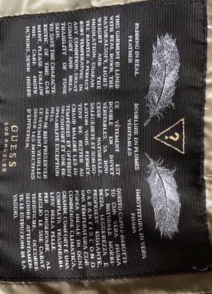 Пуховик куртка Backpack guess оригинал!4 фото