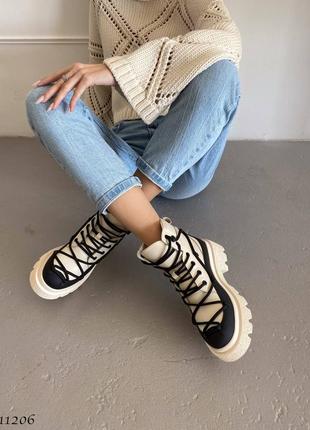 Черевики шкіряні зимові