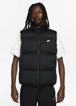 Жилетка безрукавка nike club puffer vest tech (s по 2xl) оригінал!