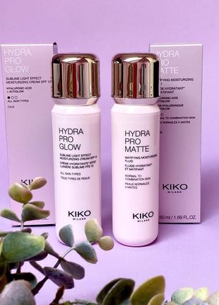 Бащи под макияж kiko milano hydra pro glow и hydra pro matte