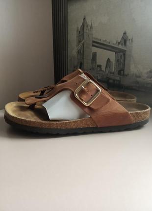 Шльопанці капці sommerkind (39) з натуральної шкіри жіночі