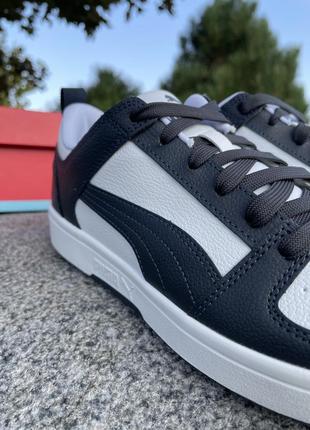 Puma rdb rebound joy  low шкіряні кеди пума оригінал7 фото