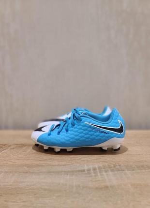 Детские бутсы "nike jr hypervenom"2 фото