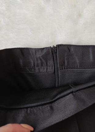 Черная юбка плиссе мини с шортами шорты с юбкой мини со складками теннисная школьная юбка9 фото