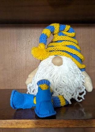 Гном різдвяний новорічний патріотичний