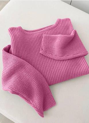 Стильний, зручний, теплий та універсальний жіночий светр/гольф в рубчик в трендових кольорах