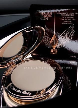 Пудра для обличчя charlotte tilbury airbrush flawless finish powder відтінок 1 fair