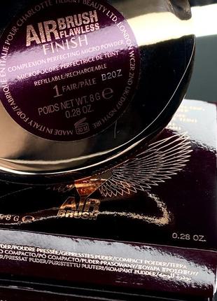 Пудра для обличчя charlotte tilbury airbrush flawless finish powder відтінок 1 fair3 фото