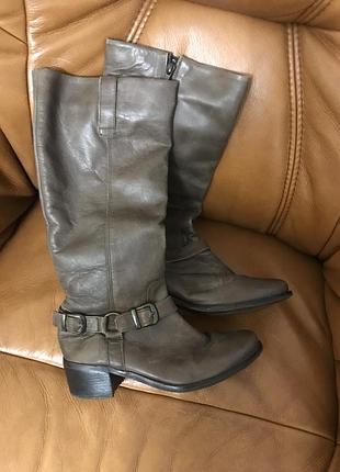 Чоботи шкіряні