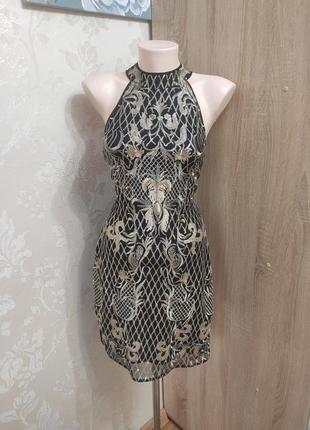 Сукня в стилі барокко в обтяжку2 фото