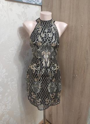 Сукня в стилі барокко в обтяжку9 фото