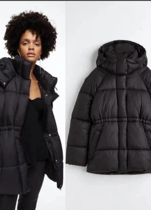 Пуховик, пуфер h&m, р. xs/s