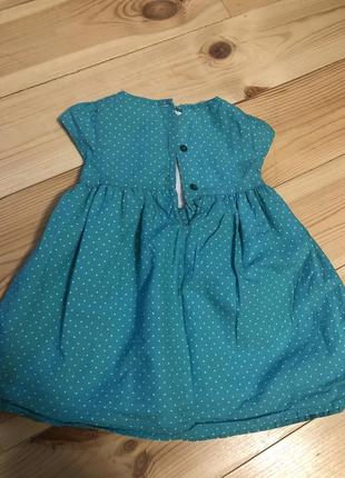 Стильное нарядное пышное платье на девочку 6-9 месяцев7 фото