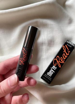 Туш з ефектом штучних вій benefit they’re real! beyond mascara