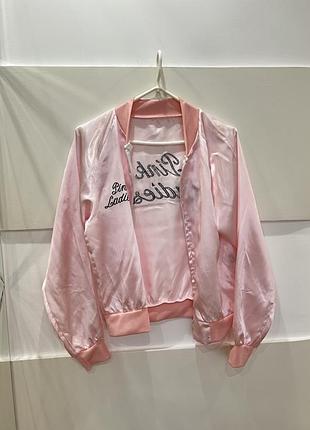 Спорт атласная курточка