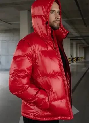 Куртка мужская трансформер freever uf 23033 красная4 фото
