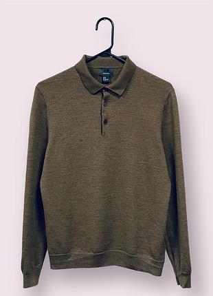 H&m merino wool sweater чоловічий вовняний светер джемпер