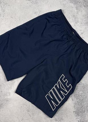 Nike спортивные шорты с большим логотипом новинка1 фото