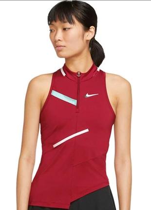 Nike court dri fit adv футболка без рукавів майка тенісна