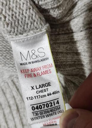 Мужской свитер на молнии / m&s collection / кофта / джемпер / мужская одежда / чоловічий одяг /6 фото