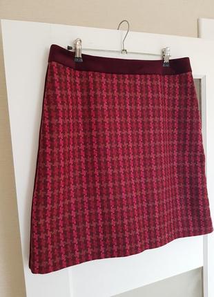 Хорошая качественная юбка чистая шерсть laura ashley2 фото
