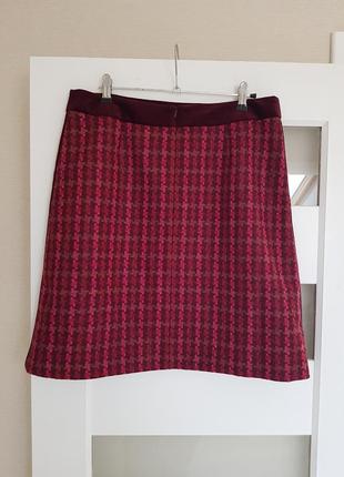 Хорошая качественная юбка чистая шерсть laura ashley6 фото