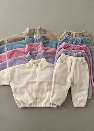 Стильный и Тепленький костюм для малышей в 3х цветах(45)