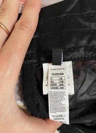 Невероятный сияющий лиф топ лифчик tezenis бра топик нарядный с рюшами блестящий...