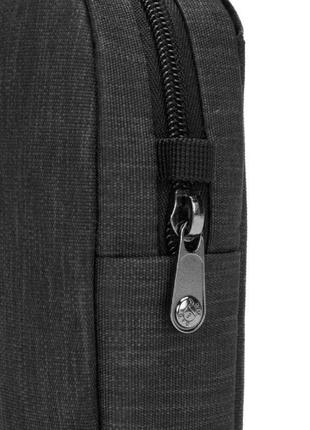 Сумка rfidsafe travel crossbody bag, 3 ступеня захисту чорний - 110403 фото