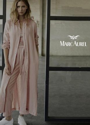 Лляний костюм marc aurel сукня плаття штани льон