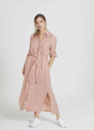 Лляной костюм marc aurel платье штаны