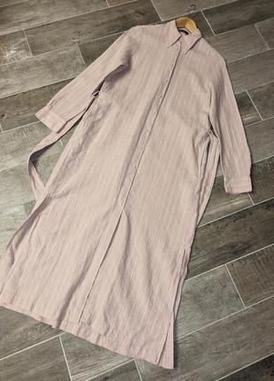 Лляной костюм marc aurel платье штаны