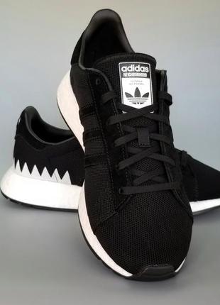 Кроссовки оригинал adidas x neighborhood chop shop iniki "core black/ftwr white" da88395 фото