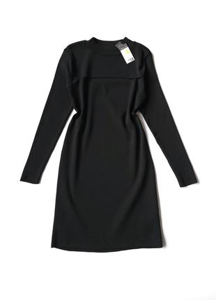 Платье базовое черного цвета primark